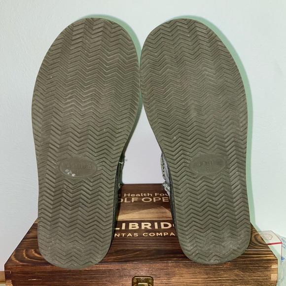 LAMO “UGG” style Green Suede Boots size 8 - Picture 6 of 7